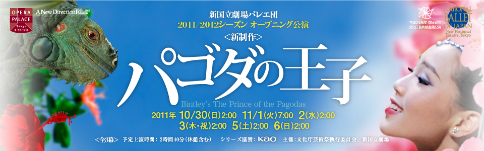 パゴダの王子 新国立劇場バレエ団2011/2012シーズン オープニング公演 バレエ「パゴダの王子」特設サイト