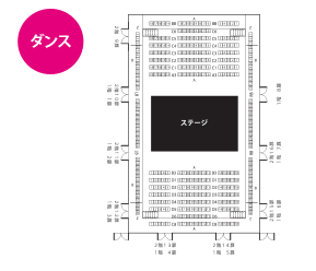 「サーカス」座席表