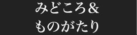 みどころ&ものがたり